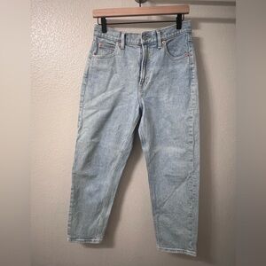 GAP High Rise Mom Jean Denim Jeans Size 4 short